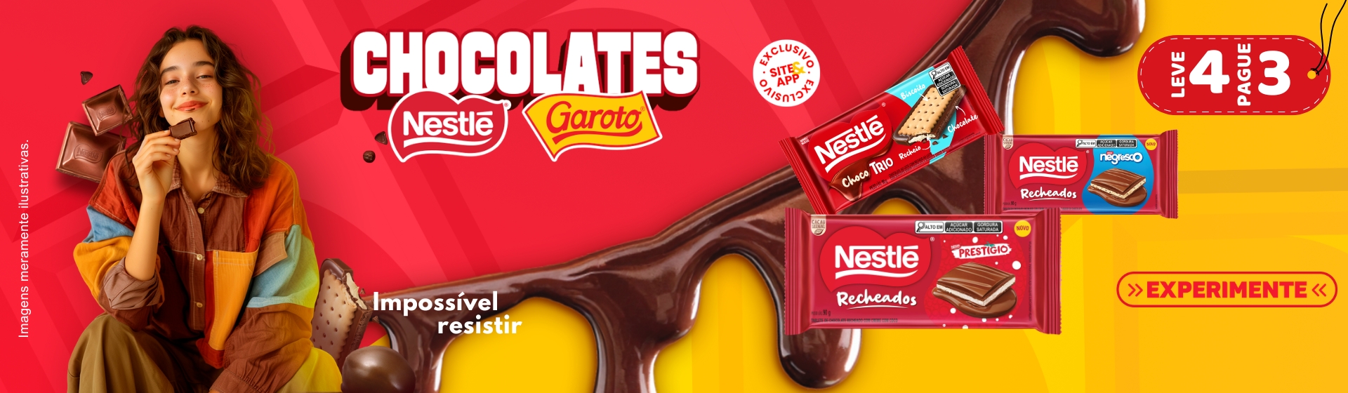 Chocotrio até 19/04